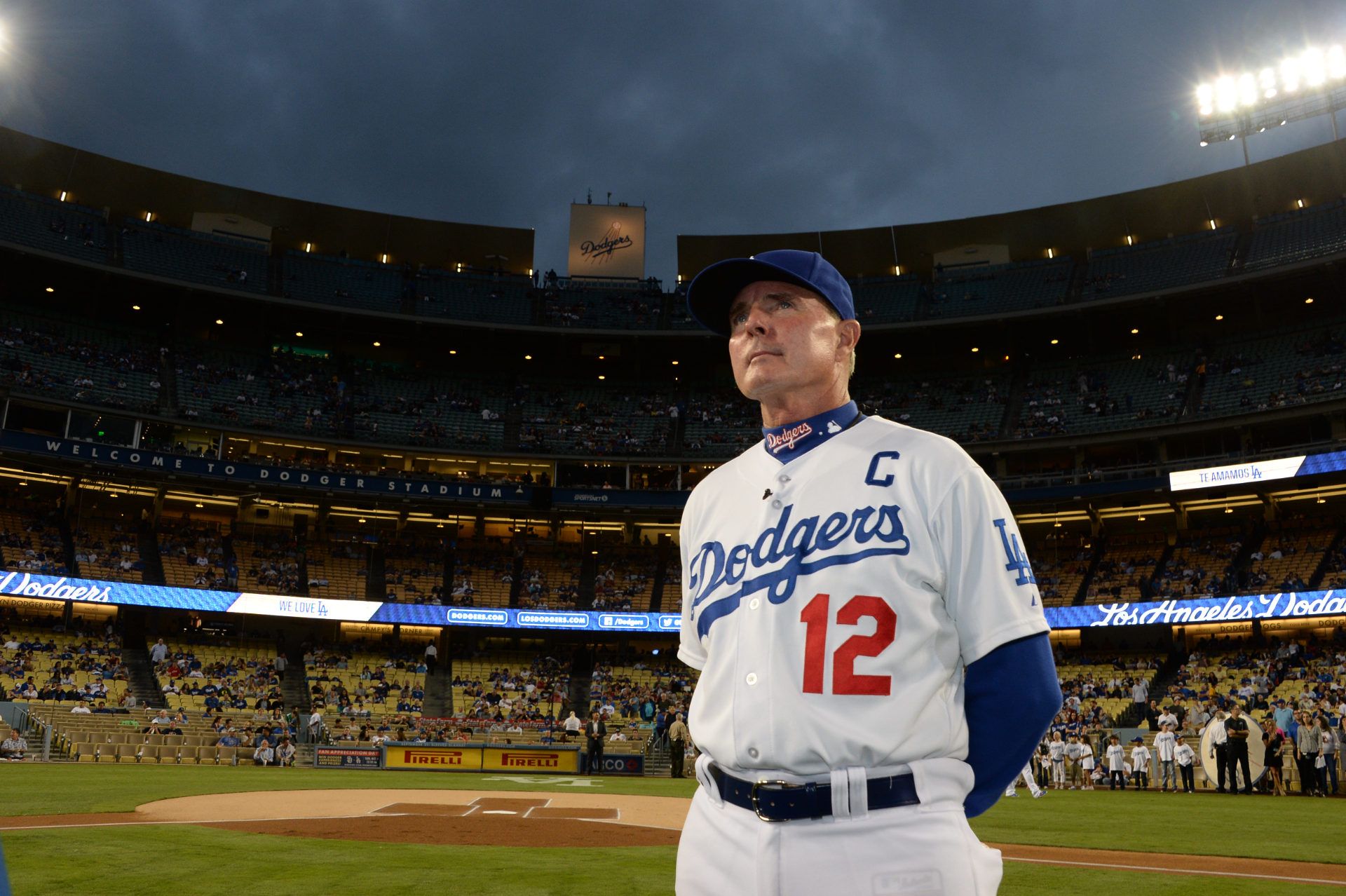 John Shoemaker at Dodger Stadium